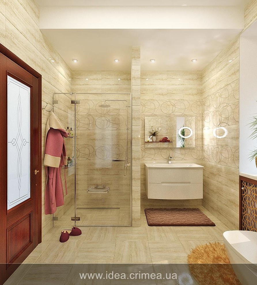 Contemporary house interior design in Sevastopol