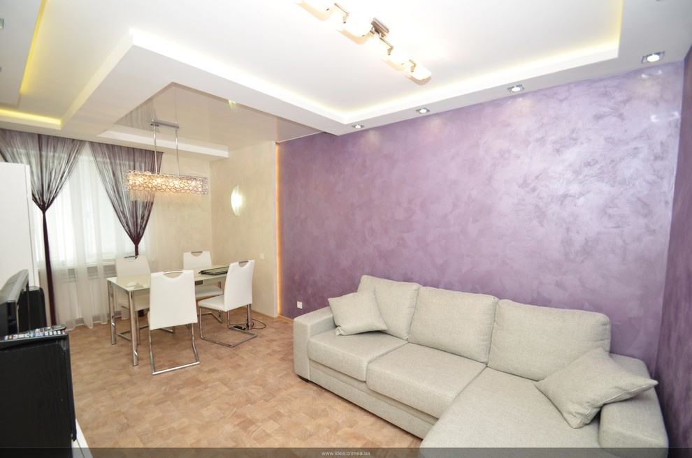 Contemporary apartment: Before and After