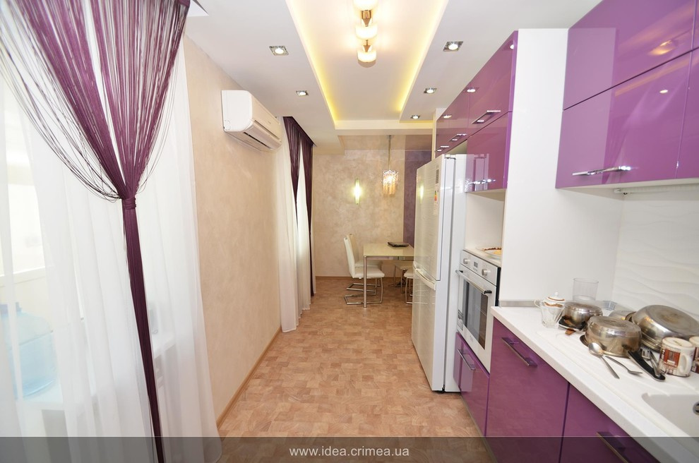 Contemporary apartment: Before and After