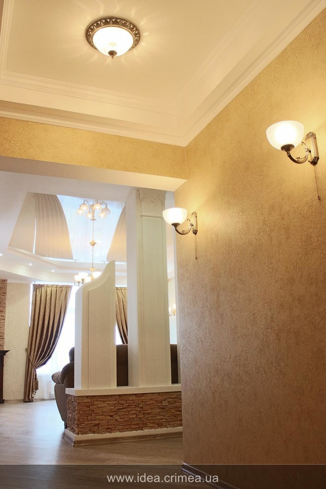 Antique atmosphere in modern apartment