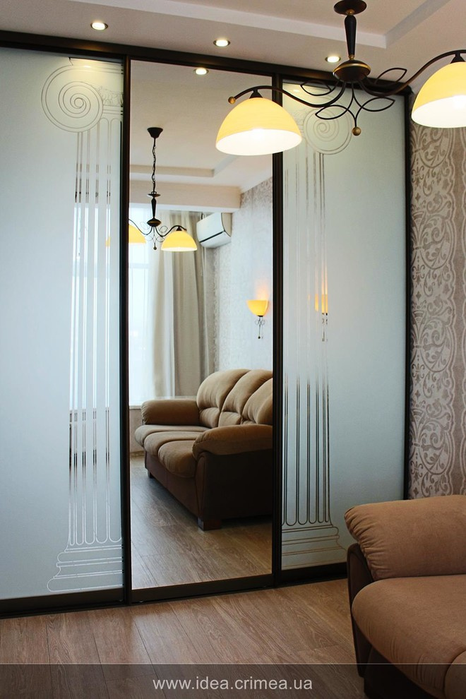 Antique atmosphere in modern apartment