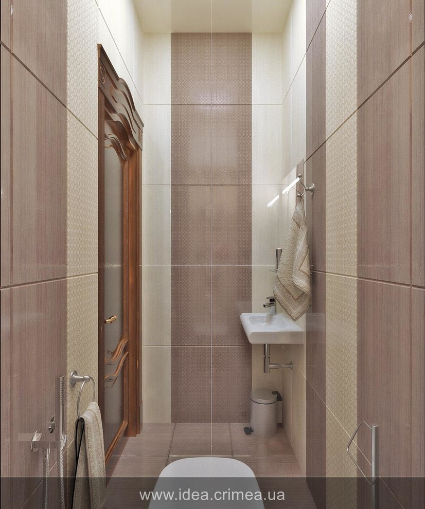 Traditional bedroom and bathroom design