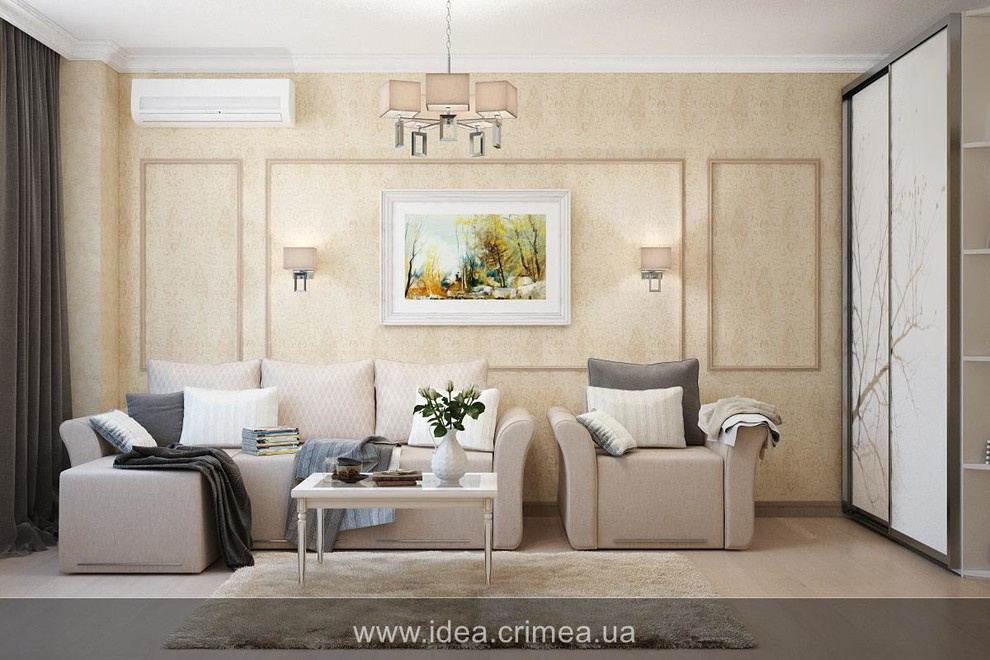 Light and elegant apartment design