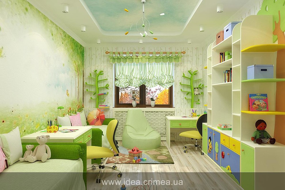 Ideal kids room design - 3 in 1