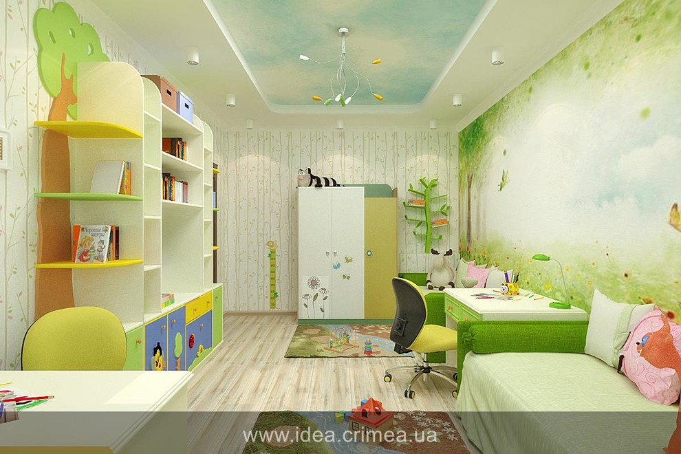 Ideal kids room design - 3 in 1