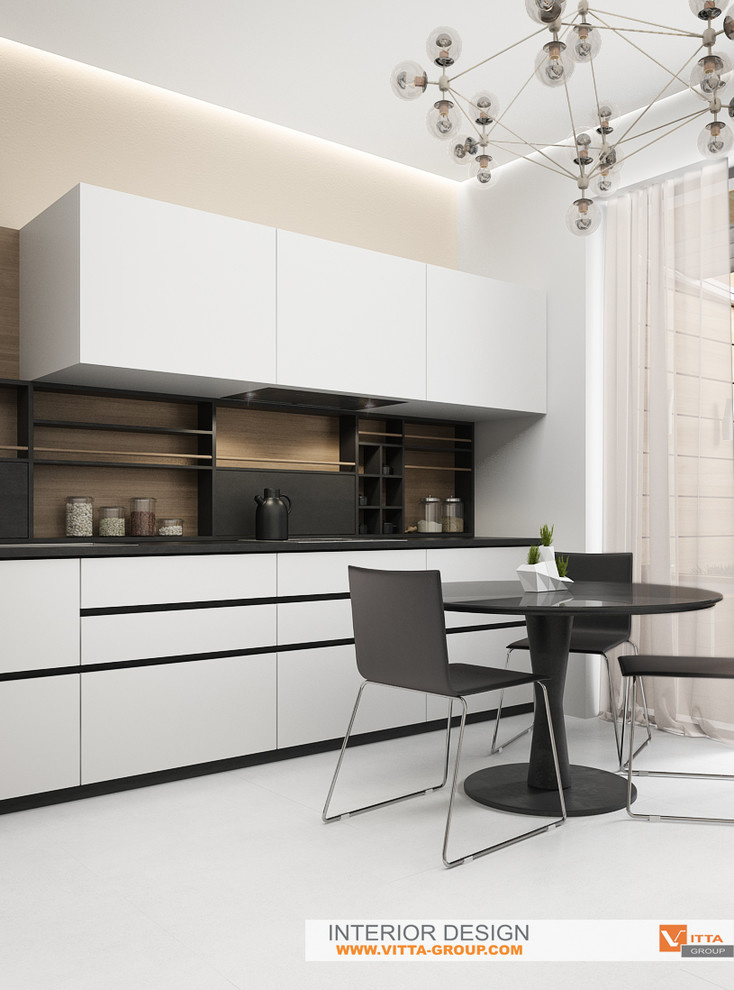 Kitchen in penthouse