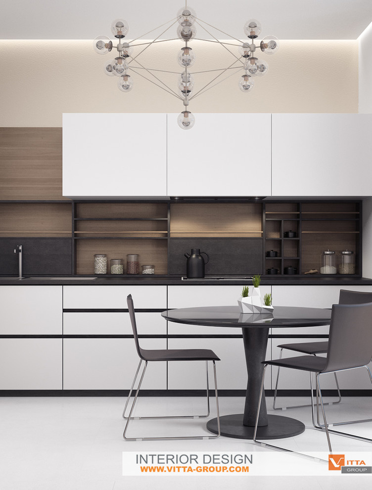 Kitchen in penthouse
