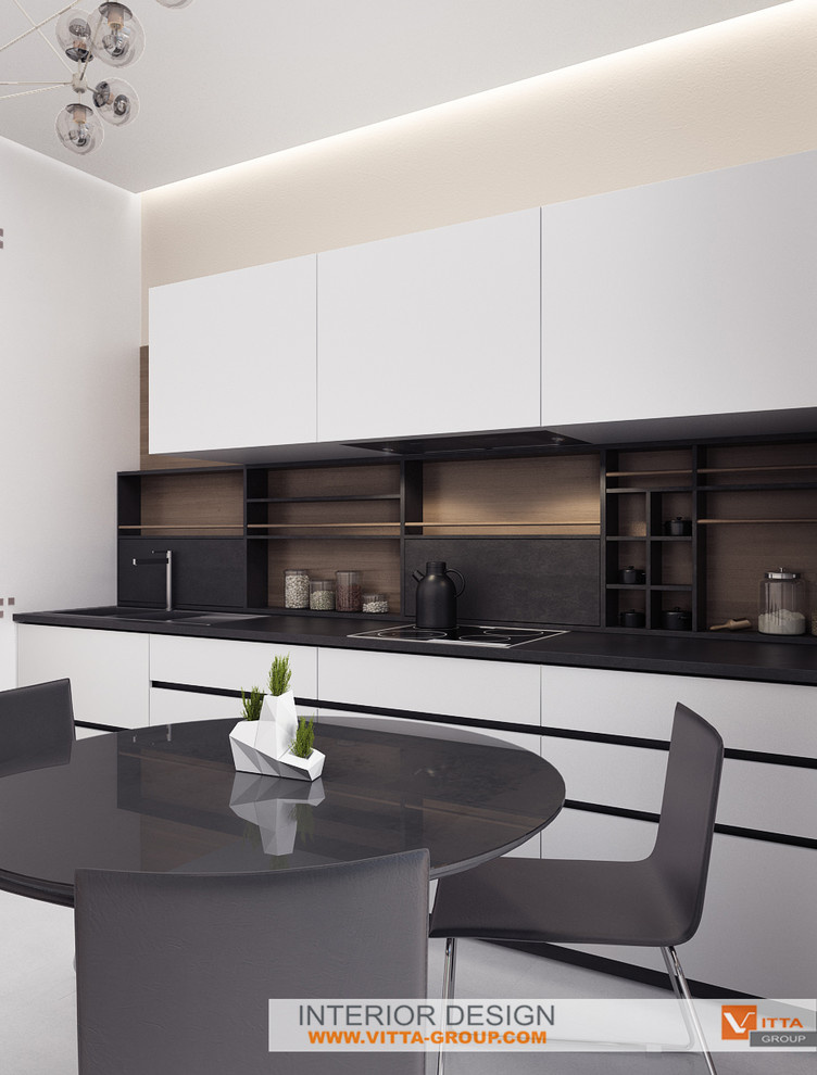 Kitchen in penthouse