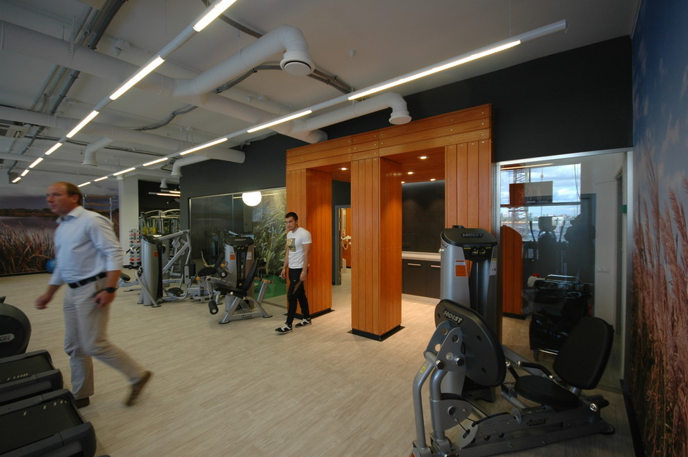 корпоративный фитнес для московской пивоваренной компании