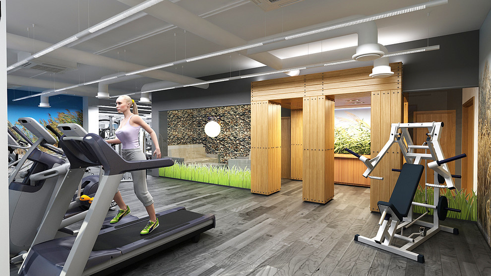 корпоративный фитнес для московской пивоваренной компании