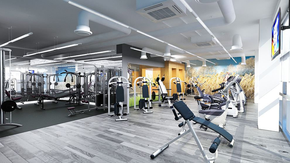 корпоративный фитнес для московской пивоваренной компании