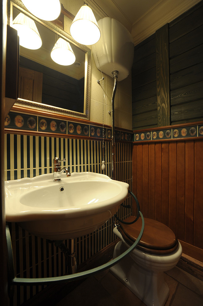 Beam house in French style