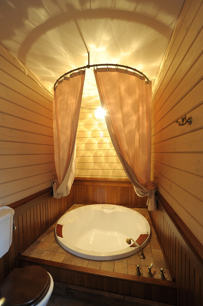 Beam house in French style