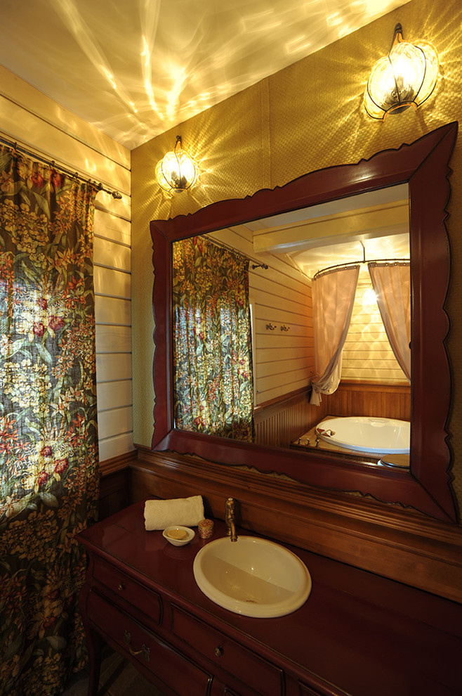 Beam house in French style