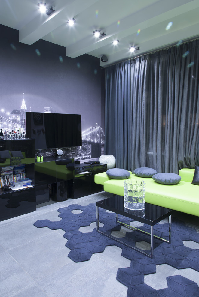 КВАРТИРА-СТУДИЯ 61,17 M2, В СТИЛЕ ПОП-АРТ НА САВВИНСКОЙ НАБ.