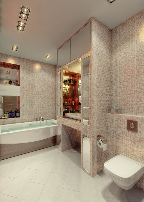 Интерьер квартиры. 145 м2 Москва.