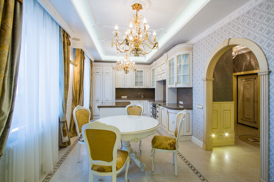 duplex apartment in a classic style
