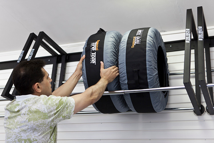 Гаражи, обустроенные системой GarageTek