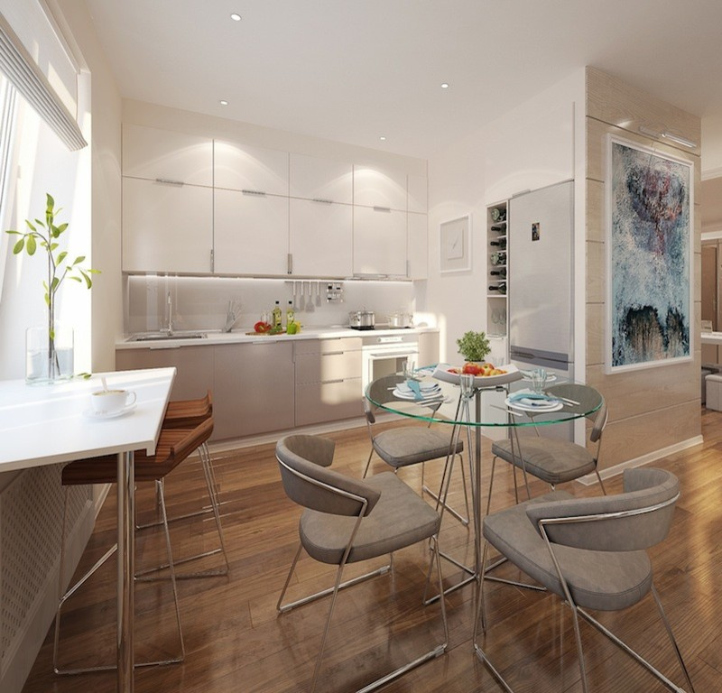 Двухуровневая квартира в Москве