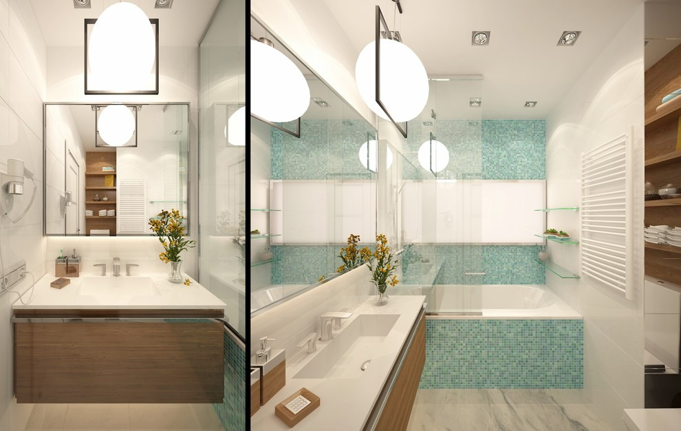 Двухуровневая квартира в Москве