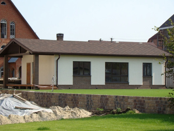 House in the suburbs of Moscow.