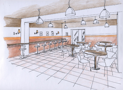 Интерьеры офисного здания на ул. Народного Ополчения. Москва