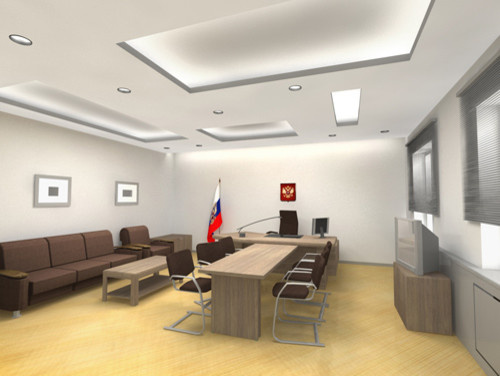 Интерьеры региональных арбитражных судов. РФ