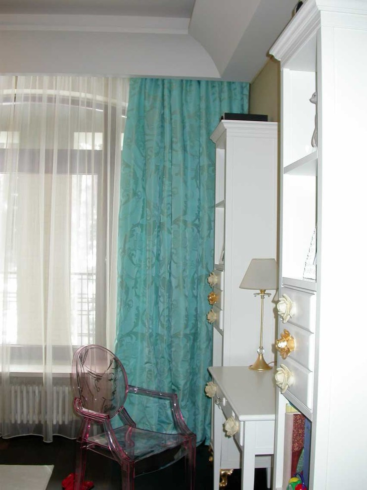 Детская комната для девочки в частном доме. Подмосковье