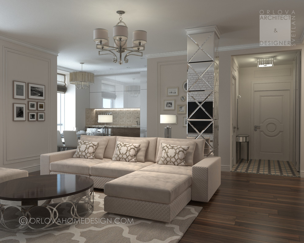 Apartment in Moscow, 110 м²
