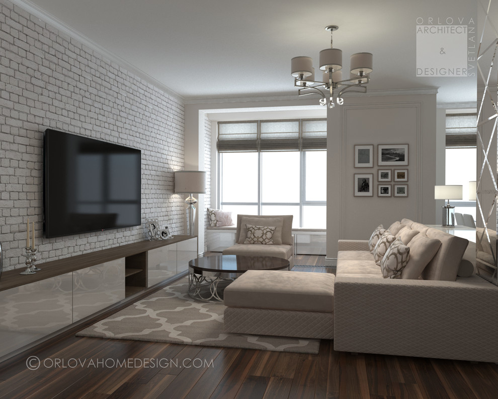 Apartment in Moscow, 110 м²