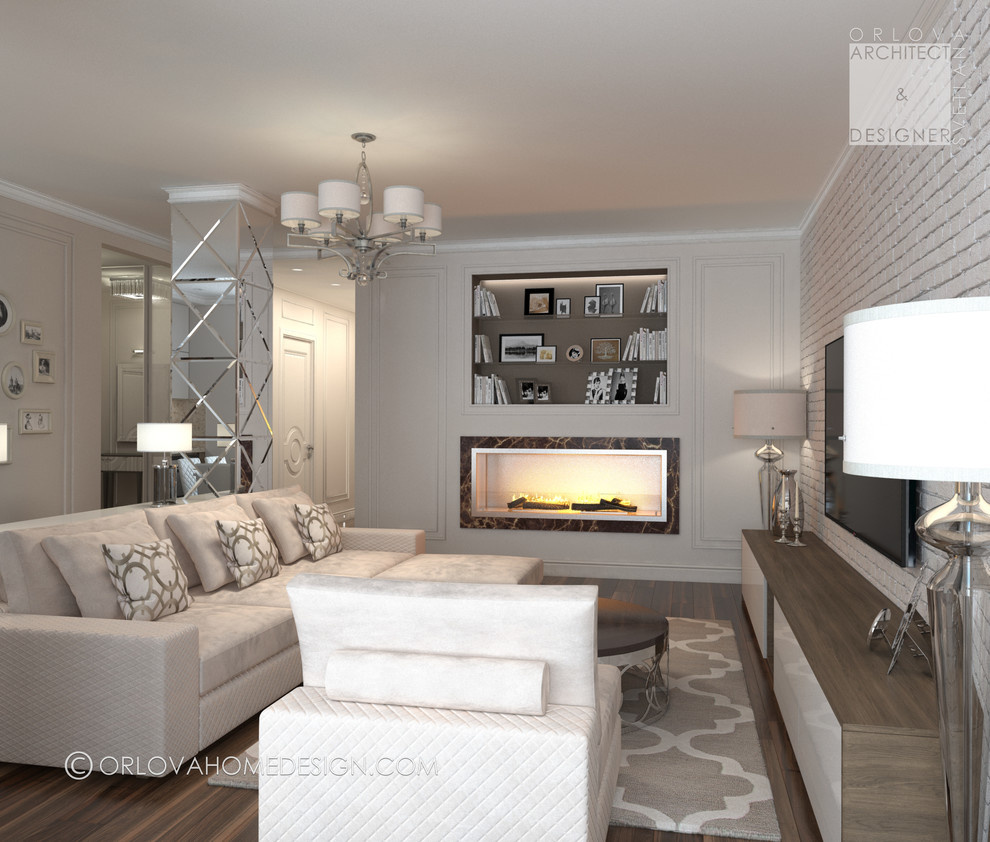 Apartment in Moscow, 110 м²