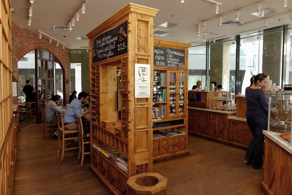 Le Pain Quotidien (Хлеб Насущный) сеть кафе пекарен