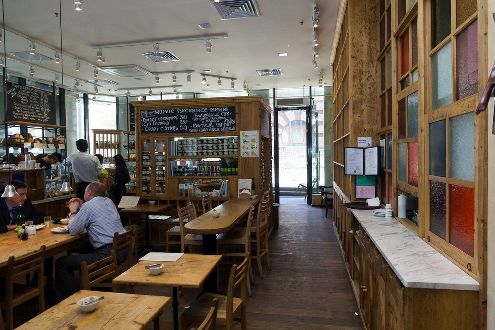 Le Pain Quotidien (Хлеб Насущный) сеть кафе пекарен