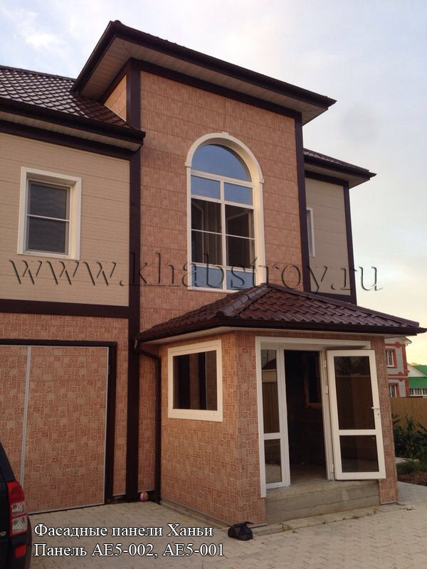 отделка панелями Ханьи