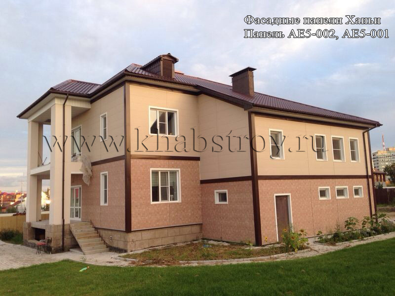 отделка панелями Ханьи