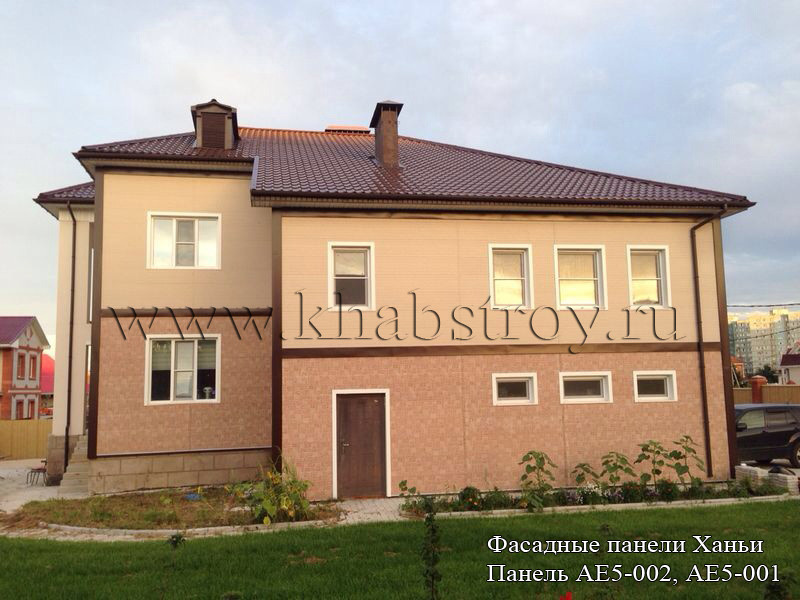 отделка панелями Ханьи