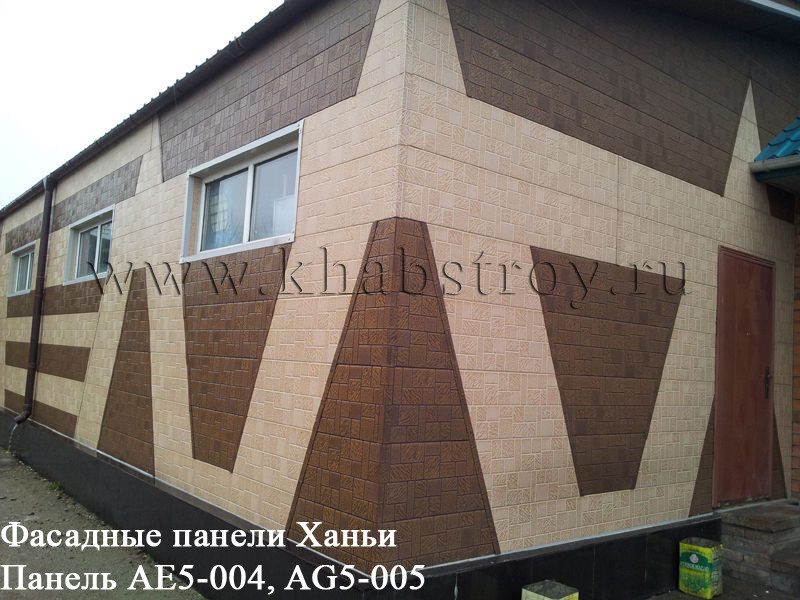 отделка панелями Ханьи