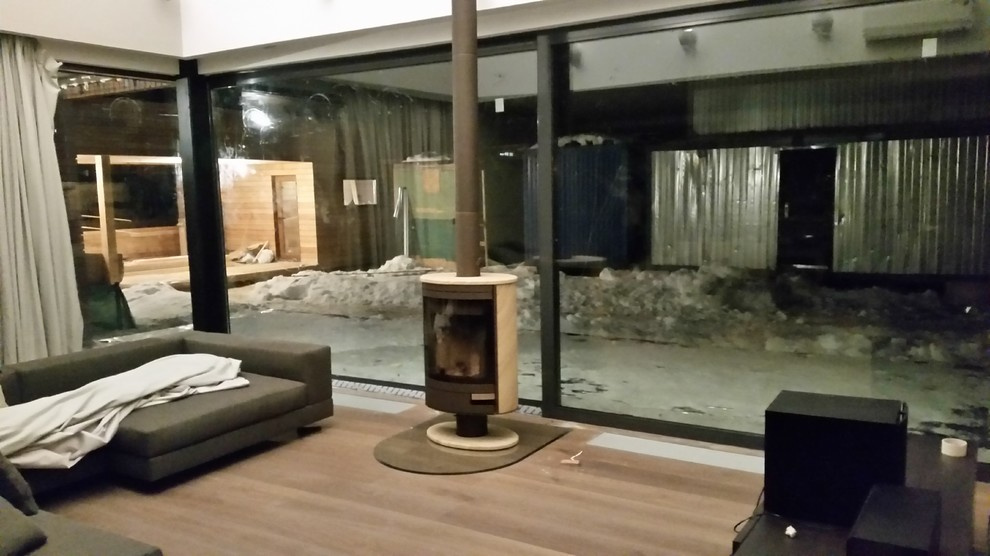 Подъемно-сдвижная дверь А