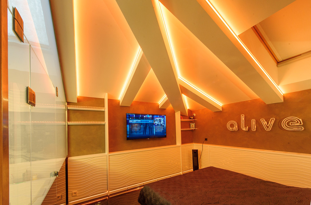 "Теплый" световой сценарий.