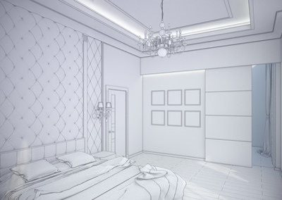 Таун хаус в современном стиле с элементами ар деко.