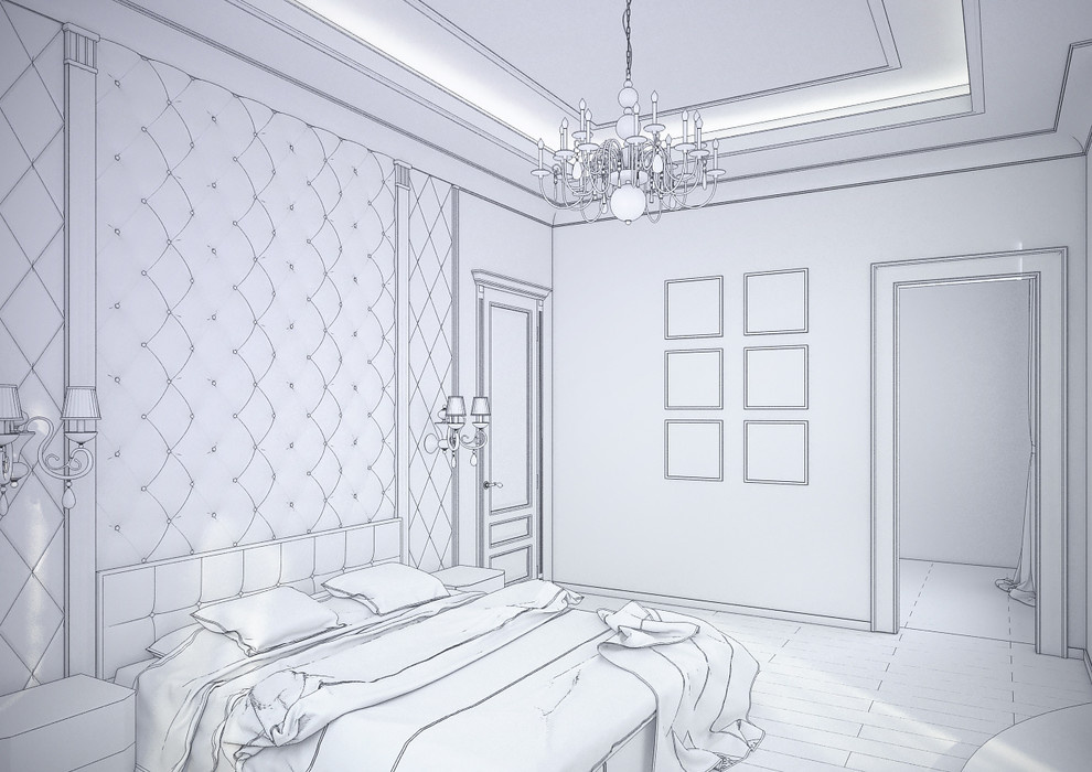 Таун хаус в современном стиле с элементами ар деко.