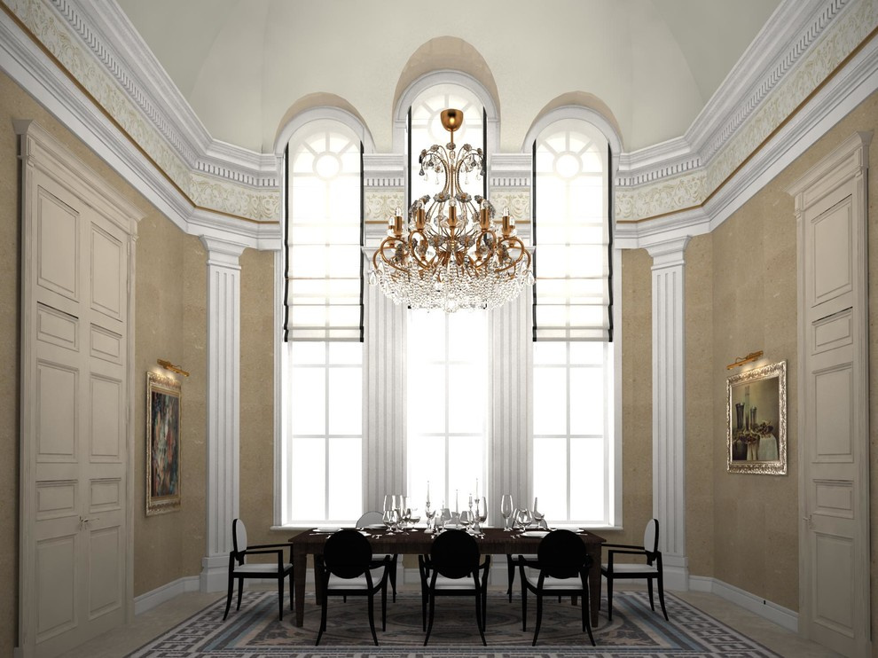 Интерьер фрагмента частного дома 2000 м2