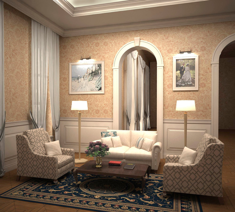 Интерьер фрагмента частного дома 2000 м2