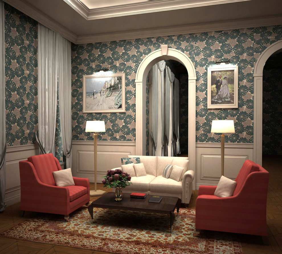 Интерьер фрагмента частного дома 2000 м2