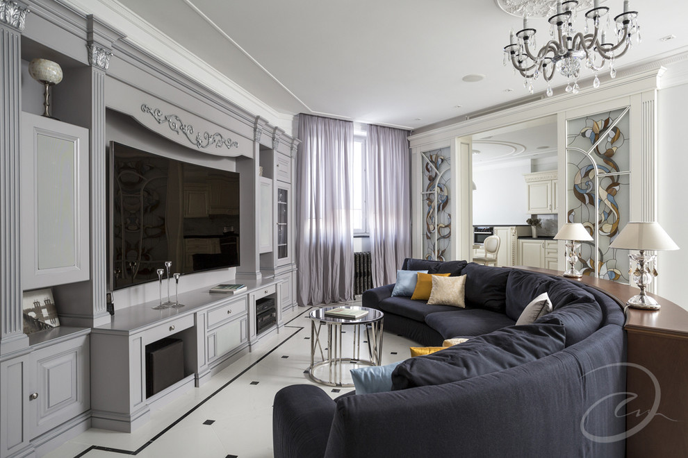 Квартира в Москве с застекленной верандой