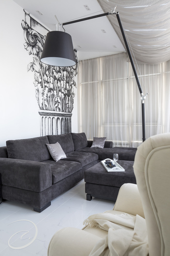 Квартира в Москве с застекленной верандой