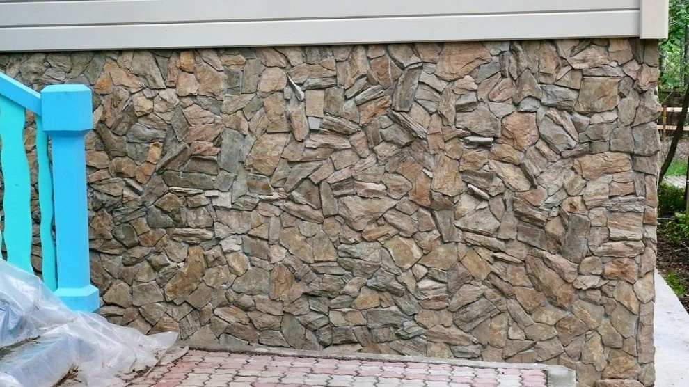 Облицовка фасадов песчаником