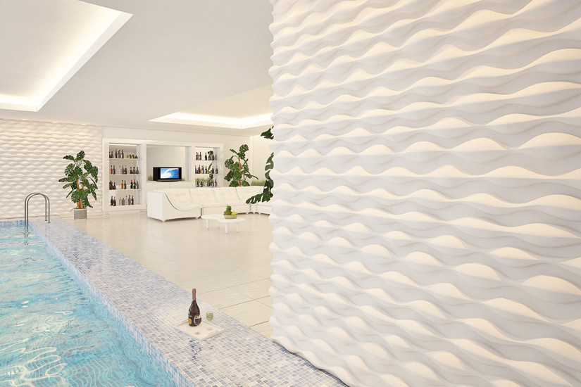 3D гипсовые панели