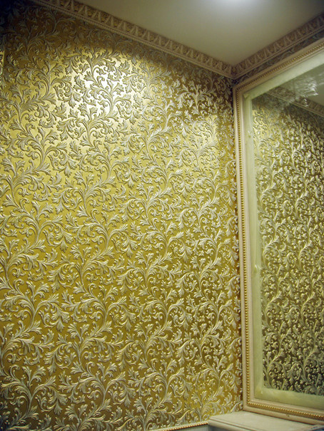 Lincrusta и роспись