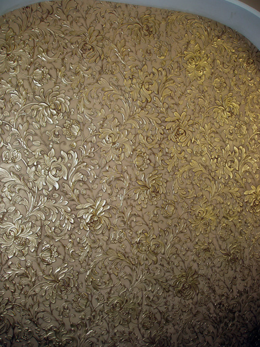 Lincrusta и роспись